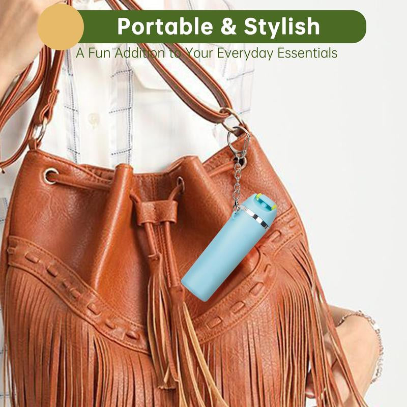 Charming Mini Cup Keychain - Perfect Accessory for Owala Water Bottle Lovers!