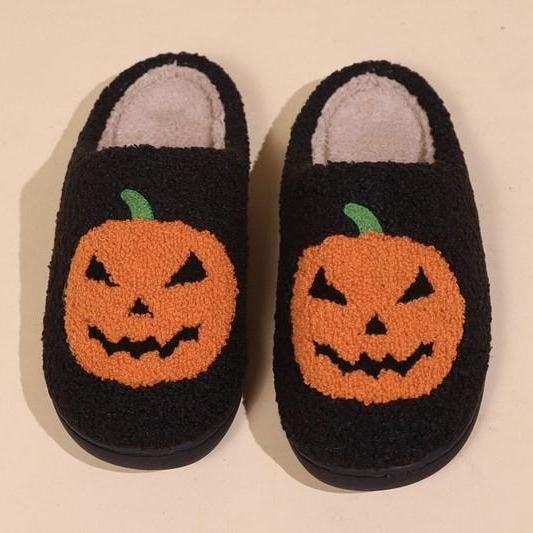 Women'S Trendy Cartoon Pumpkin Slippers | Warm Comfy Indoor/Outdoor Wear | Perfect Gift for Back-To-School or Birthdays