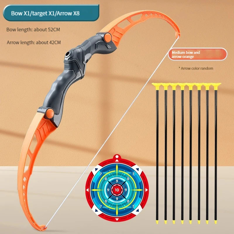 Ultimate 52Cm Bow and Arrow Toy Set - Perfect for Young Archers! Outdoor Fun for Boys with Target Shooting Practice!