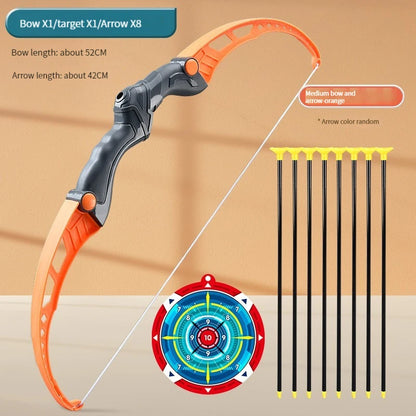 Ultimate 52Cm Bow and Arrow Toy Set - Perfect for Young Archers! Outdoor Fun for Boys with Target Shooting Practice!