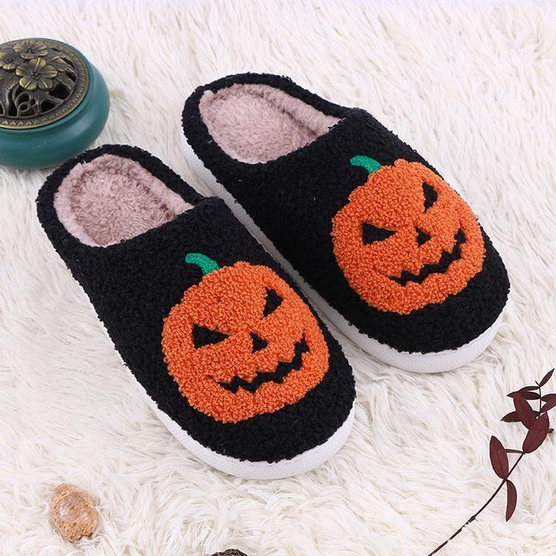 Women'S Trendy Cartoon Pumpkin Slippers | Warm Comfy Indoor/Outdoor Wear | Perfect Gift for Back-To-School or Birthdays