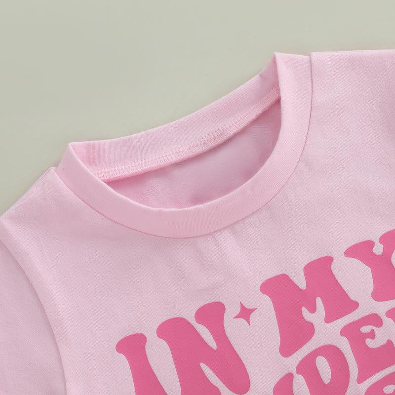 FOCUSNORM Back to School Outfit for Girls in My Pre-K Era Shirt/Kindergarten/First Grade Shirts Kid First Day of School Photo
